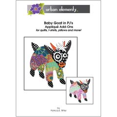 Baby Goat in PJ's - Applique Add-On Pattern