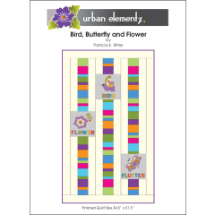 Bird, Butterfly and Flower Quilt - Applique Pattern