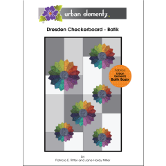 Dresden Checkerboard - Batik - Pattern 