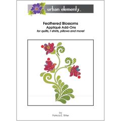 Feathered Blossoms - Applique Add-On Pattern 