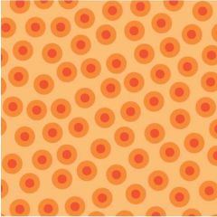 Lily's Garden Dot Toss Lt. Orange - RJR Fabrics
