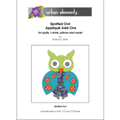 Spotted Owl - Applique Add-On Pattern - FREE