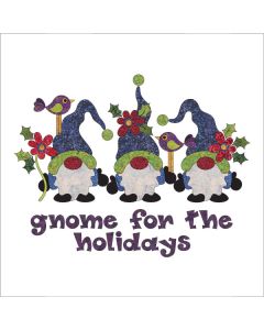 Gnome for the Holidays - Batik - Applique Set