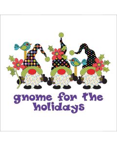 Gnome for the Holidays - Dotz - Applique Set