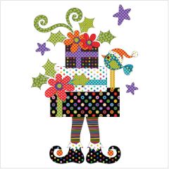 A Merry Little Christmas - Block #4 - Applique