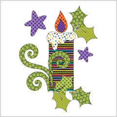 A Merry Little Christmas - Block #8 - Applique