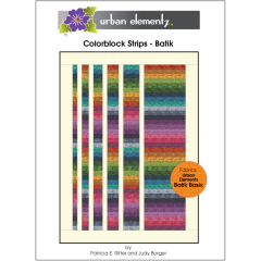 Colorblock Strips - Batik - Pattern