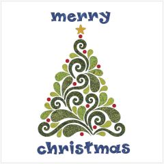 Evergreen - Panel - Batik - Applique