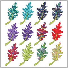 Falling Leaves - Oak - Large - Dotz - Applique 