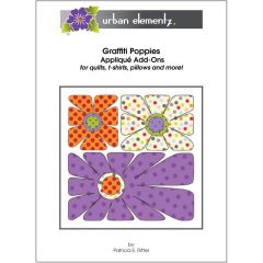 Graffiti Poppies - Applique Add-On Pattern
