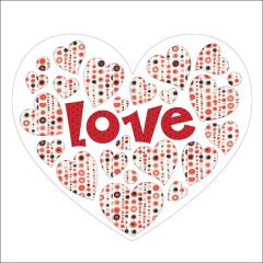 My Funny Valentine - White - Applique