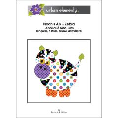 Noah's Ark - Zebra - Applique Add-On Pattern