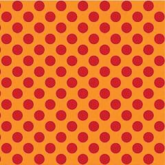 Orange - Big Dots 