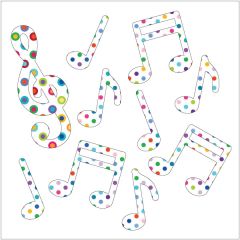 On Key - White - Applique