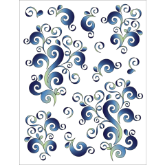 Oodles of Doodles - Blue - Tattoo