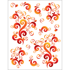 Oodles of Doodles - Tangerine - Tattoo