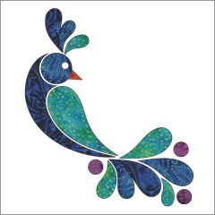Peacock - Batik - Applique