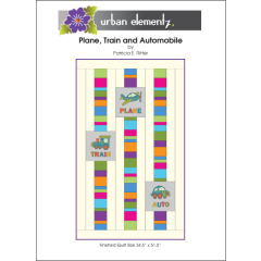 Plane, Train and Automobile Quilt - Applique Pattern