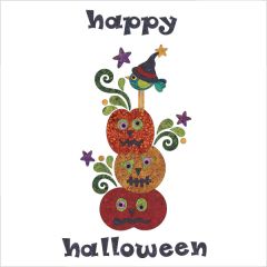 Pumpkin Patch - Panel - Applique - Batik