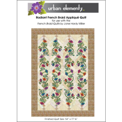 Radiant French Braid Quilt - Applique Pattern