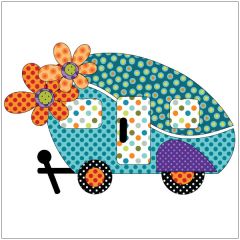 Road Trip - Retro - Applique