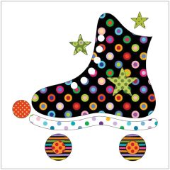 Roller Rink - UE Basix - Black - Applique