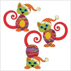 Santa's Little Helpers - Cats - Applique Set2
