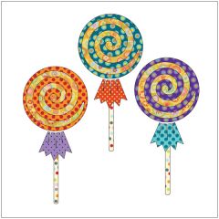 Sweet Treats - Lollipops - Applique