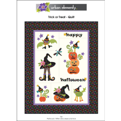 Trick or Treat - Quilt - Applique Pattern