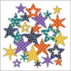 Bohemian Chic - Stars - Dotz - Applique