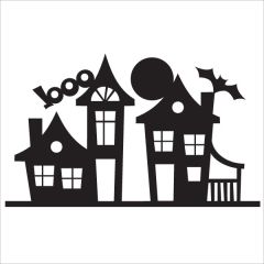 Haunted House - Silhouette