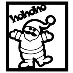 Santa - Silhouette
