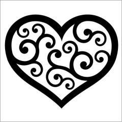 Topiary Hearts #2 - Silhouette