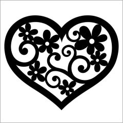 Topiary Hearts #3 - Silhouette