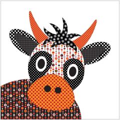 Wholly Cow - Large - Applique