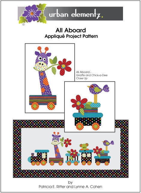 All Aboard - Applique Project Pattern
