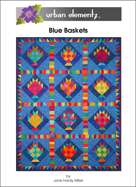 Blue Baskets - Pattern
