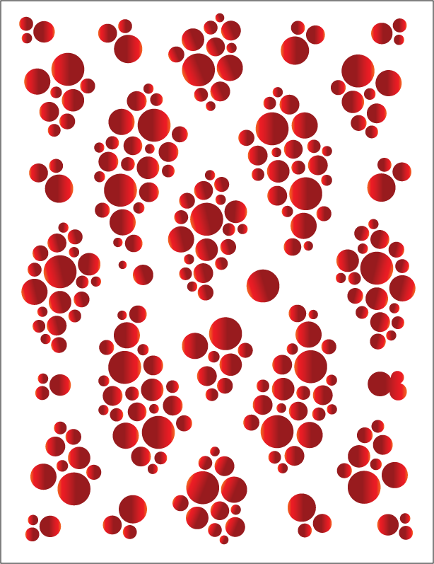 Bubbles - Red - Tattoo