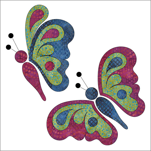 Butterfly Bliss - Applique Set