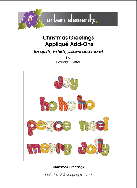 Christmas Greetings - Applique Add-On Pattern