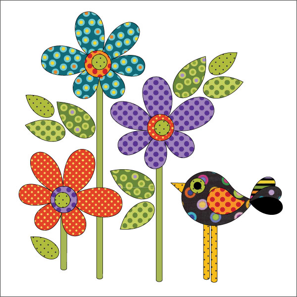 Daisy Dotz - Small - UE Basix - Applique