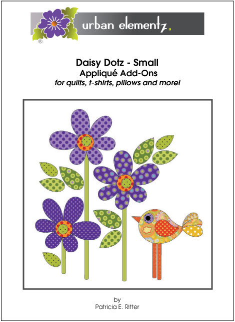 Daisy Dotz - Small - Applique Add-On Pattern