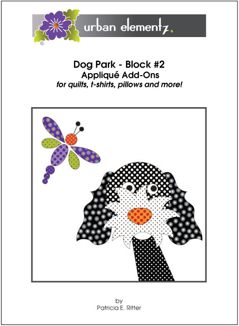 Dog Park - Block #2 - Applique Add-On Pattern