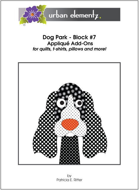 Dog Park - Block #7 - Applique Add-On Pattern