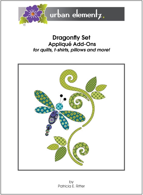 Dragonfly - Set - Applique Add On Pattern 