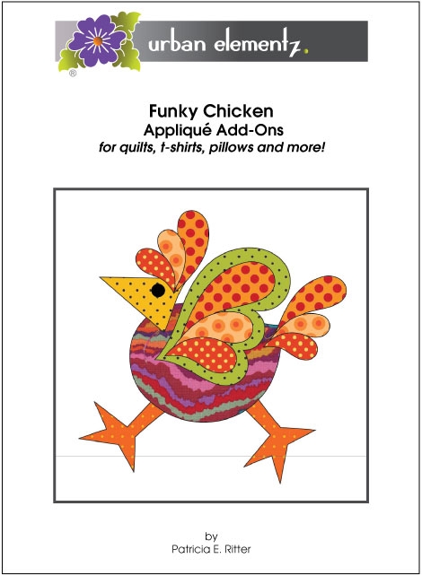 Funky Chicken - Applique Add-On Pattern