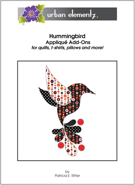 Hummingbird - Applique Add On Pattern 