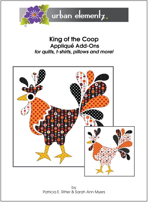 King of the Coop - Applique Add-On Pattern 