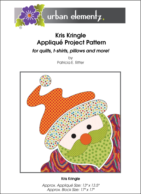 Kris Kringle - Applique Project Pattern