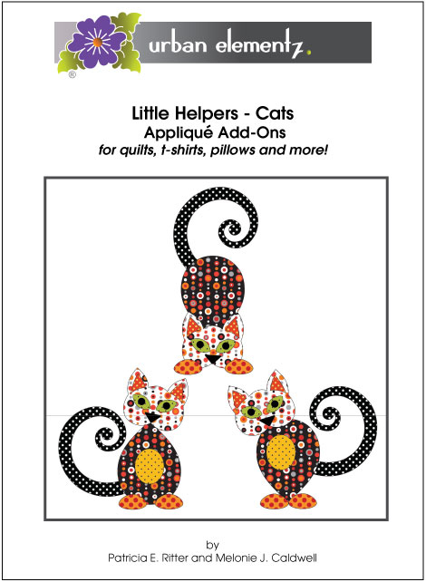 Little Helpers - Cats - Applique Add-On Pattern 
